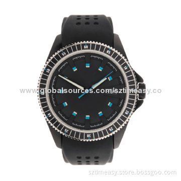 Fashionable Plastic Men's Women's Hot-sale Watch in 2014, Silicone Band, Japan Movement